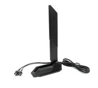 JINTAI High Gain 9dBi Tri-Band WiFi 7 Antenna con Base Magnetica per ASUS ROG Strix Z790 X890 Z890 B850 per PC Desktop Computer - Copertura Omnidirezionale a 360° Supporta 2.4GHz/5GHz/6GHz (Black)