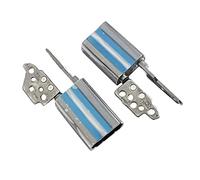 JINTAI LCD Cerniere Hinges per Notebook per dell Latitude 7420 2-in-1 P136G001 P136G002 Black 0RX3DX 0RPP7M LCD Screen Hinge Bracket Pair Kit Set Arm