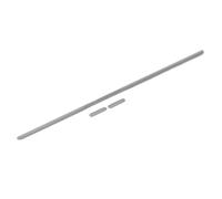 JINTAI Piedini in Gomma Bottom Case Rubber Foot Piedini con Rivestimento Metallico per Base per Lenovo ThinkBook 15 G3 ITL 21A5 Metallic Silver Grey（2small+2large） 4pcs