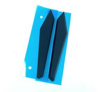 JINTAI Piedino in gomma D-Shell più spesso per XMG APEX 17 XAP17L23 XAP17M23 nero 1 paio (1R + 1L)