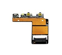 JINTAI Scheda con Tasto Accensione per Lenovo Ideapad Yoga 2 PRO 80AY 80DQ Ideapad Yoga 2 13 80DM 80DN NS-A073 NS-A073P 90004973 45503012001 90004973 Power Button Flat Cavo