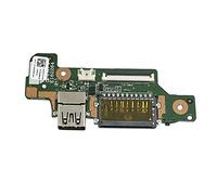 JINTAI Scheda con Tasto Accensione per Lenovo Lenovo 330S-io Arr 330S-14AST AMD Power Button Board USB Jack