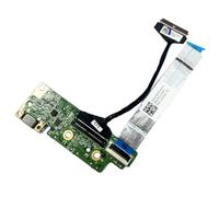 JINTAI Scheda Connettore per Porta USB DC Power Jack di Ricarica Presa per Lenovo IdeaPad Flex 5 Chromebook-13ITL6 82M7 5C50S25229 NS-D632 DC02002MG1B NBX0001V52B(con Cavo Scheda IO Flat)