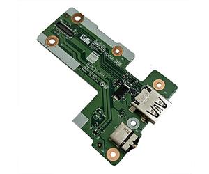 JINTAI Scheda Connettore per Porta USB DC Power Jack di Ricarica Presa per Lenovo ThinkPad L15 20U3 20U4 20U7 20U8 5C50S73039 NSC634（Senza Cavo）