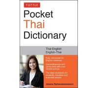 Jintana Rattanakhemakorn Tuttle Pocket Thai Dictionary (Tascabile)