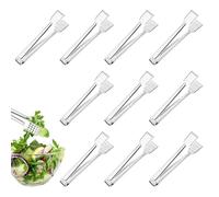 JINTANG 10 pcs pinze da cucina,7 pollici pinze cucina acciaio inox professionali,pinze barbecue Chef Acciaio Inox Multifunzione,per Barbecue Cottura Insalata Grigliare Servire