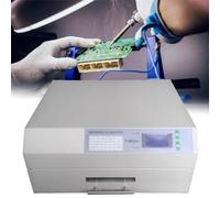 JINTAOMA Saldatrice Automatica A Riflusso, Forno A Riflusso 800w-2300w, Forno A Riflusso per Saldatrice A Riflusso Forno per Saldatura A Infrarossi, per Prova di Saldatura SMT PCB,962A+