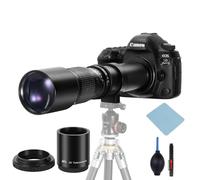 JINTU Teleobiettivo 500-1000 mm F/8 manuale con anello T adattatore Canon T8i/T7i/T7/T6/T6s/T6i/SL3/SL2/4000D/2000D/1200D/70D/77D/650D/60D/EOS-1D X Mark III/II/5D Mark IV