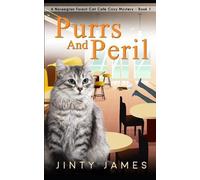 Jinty James Purrs and Peril (Tascabile) Norwegian Forest Cat Café Cozy Mystery