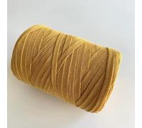 JinweiS 1 pz Curcuma 250g Soild Colore Fantasia Filati Fai da te Borsa Borsa Tappeto Cuscino Panno di Cotone T-Shirt Filato Lavoro a Maglia Crochet Pet Cave Basket Crochet Bag Tessuto