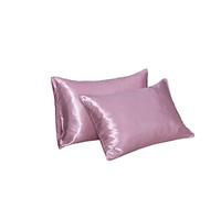 JinweiS 2 federe antistatiche setose naturali per capelli e pelle, morbide e traspiranti, 50,8 x 63,5 cm, colore: rosa