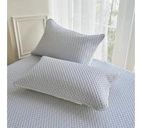 JinweiS 4 federe per cuscino con scritta "Farewell to the Sultry, Cool Feeling Technology", per l'estate fresca e un buon sonno, 48 x 74 cm (grigio 6