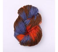 JinweiS 50 g di filato paesaggistico, filato multicolore lavorato a maglia, 5 confezioni, E