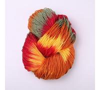 JinweiS 50 g di filato paesaggistico, filato multicolore lavorato a maglia, 5 confezioni, I