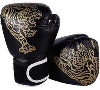 Jinwen Tiger - Guanti da boxe per bambino, con sacco di sabbia, Muay Thai, Taekwondo, arti marziali, guanti da allenamento per bambino dai 3 ai 12 anni, ottimo regalo