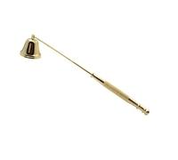 JINWPXSR Smorzatore di Candele in Acciaio Inox, Manico Lungo, Campanello, estintore, stoppini in Acciaio, Accessori for l'estinzione SB079(Gold)