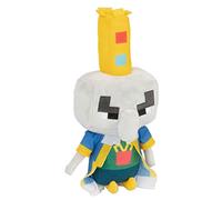 JINX JX10946 Minecraft Happy Explorer Arch Illager Mine Craft Dungeons peluche, giallo