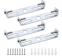 JINXIAN JINXM 4 Pezzi 90mm Staffa di Fissaggio con Viti per Gancio Soffitto Lampada a Sospensione Plafoniera per Lampada da Soffitto con Accessori Illuminazione Lampadario