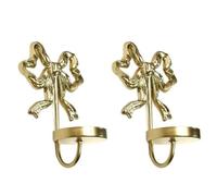 JINXIU-LI Piedistallo per Candele Set di 2 candelieri da Parete Vintage con Fiocco in Ferro Idee Regalo per la Festa “Cose preferite”