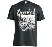JINYIHOUSE Accused The Accüsed Martha (Grinning) T-Shirt Punk Men Black M