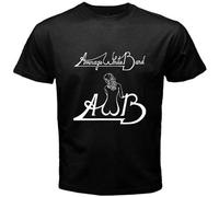 JINYIHOUSE Awb Average White Band Logo Men's T-Shirt Black XXL