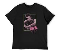 JINYIHOUSE Beverly Hills 90210 T-Shirt Luke Perry Dillion 80S 90S Retro Tee Men Black XL