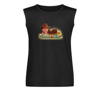 JINYIHOUSE Book of Ra T-Shirt Summer Top Heavyweight T Shirts Cute Clothes T Shirt Mens Graphic T-Shirts Hip Hop Tank Tops Sleeveless Black L
