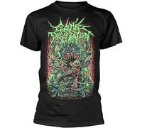 JINYIHOUSE Cattle Decapitation Lost Profits Men T-Shirt Unisex Tee Black S