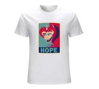 JINYIHOUSE Hormone Monster Hope Big Mouth Fan T Shirt Men White M