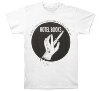 JINYIHOUSE Hotel Books Men's Cut Like A Knife T Shirt White M
