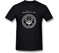 JINYIHOUSE Men's The Fields of Nephilim T-Shirt Men's EE Black S