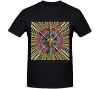 JINYIHOUSE Monster Magnet Spine of God Men Tee Shirts Black 3XL