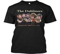 JINYIHOUSE Npl The Dubliners Irish Folk Band T Shirt Men Black 3XL