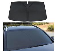 JINYISI Adatta per Audi A4 B8 Avant 2008-2016, pieghevole parabrezza auto parasole, tipo copertura completa visiera parabrezza anteriore, ricambi auto