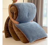 JINYOU Piumino con pile color latte, collezione di biancheria da letto invernale spessa e soffice che include un caldo piumone for l'autunno e l'inverno(B,180 * 220cm 4kg)