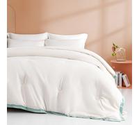 JINYOU Set Di Piumoni Leggeri, Alternativa Morbida In Microfibra, Biancheria Da Letto Traspirante For Tutte Le Stagioni For Un Sonno Confortevole(B,220x240cm 4kg)