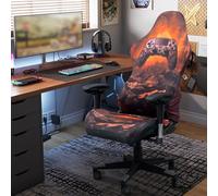 JinZao Copri Sedia Gaming Con motivo stampato digitale, Coprisedia Gaming Elasticizzata Con Braccioli, Copri Sedia Da Ufficio in poliestere, Antiscivolo, resistente all'usura e lavabile(B)