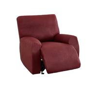 JinZao Copripoltrona Relax Reclinabile Impermeabile 4 Pezzi, Copripoltrona Fodera Per Poltrona 1 Posto Elasticizzato Universale, Antiscivolo, Resistente All'usura E Antigraffio Per Gatti(G)