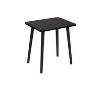 JinZao Tavolino Salotto Quadrato In Legno, Tavolino Da Divano Per Soggiorno E Camera Da Letto, Con Piano E Gambe In Legno, Elevata Capacità Portante, Stabile E Durevole(D)