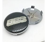 JIOPEDF 4 Tappi Coprimozzo Centrale per BBS 68MM, Cerchi Coppette Coperchio Centrale del Coperchio della Ruota dell' Auto Copricerchi,B