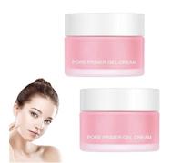Jiorniee Pore Primer Gel Cream - Gel-Based Face Primer Perfect Cover Pores, Idratante Primer Per Viso Prima del Trucco, Crema Invisibile Pore Face Primer, Trucco Naturale Per Rappresentare (2 pcs)