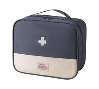 Jipemtra Borsa di pronto soccorso rossa vuota borsa di primo soccorso borsa da viaggio medica primo soccorritore di emergenza borse compatte per medicine per auto, casa, ufficio, cucina, sport