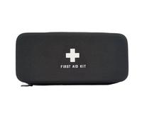 Jipemtra Custodia rigida per primo soccorso, custodia rigida vuota di primo soccorso, per caso di emergenza, borsa medica rossa per la casa, la salute di emergenza, primo soccorso, campeggio