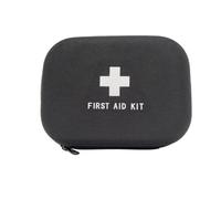 Jipemtra First Aid Hard Case Empty First Aid Hard Case First Aid Eva Medicine Red Medical Bag for Home Health Emergency First Responder Empty Camping Outdoor (Black bb), Nero Bb