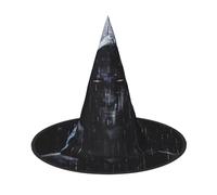 JIPOFD hacker era Halloween Strega Costume Accessorio Punta Cappello Strega Cappello Pieghevole Halloween Cappelli 2 pezzi