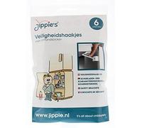 Jippie's 83613 - Chiavistello di sicurezza per cassetti e armadi, colore: Bianco