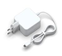 Jippofu Alimentatore 27W USB C Compatibile con Raspberry Pi 5 4GB/8GB 5.1V 5A PD Adattatore Tipo C Cavo di Ricarica Cavo di Alimentazione Caricatore Universale Cavo 1.5m Bianco