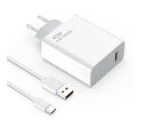 Jippofu Caricabatterie 45W USB C Caricatore Compatibile con Redmi Note 14 Pro 5G 13 5G 12 11 10 Mi 11 Lite 10 10T Pro 10S Poco X7 M7 Redmi Pad Xiaomi Pad 7 6 5 Alimentatore Rapido Charger Adattatore