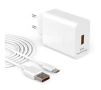 Jippofu Caricabatterie 66W USB C SuperCharge Compatibile con Huawei 90 80 Pro 70 Lite 400 200 100 X9 X8 X7 Magic 7 6 5 V5 V3 Vs Vs2 Pad Mate Pura Nova Caricatore Rapido Alimentatore Adattatore Charger