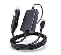 Jippofu Caricabatterie da auto USB C da 12 V/24 V, compatibile con MacBook Pro/Air, Lenovo, HP, Huawei, Samsung, Asus, Chromebook, Steam Deck Dji Mavic 3 Type C, alimentazione 100 W
